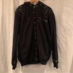 Sean John studded jacket size medium